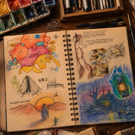 En savoir plus sur Atelier carnet de voyage ados/adultes